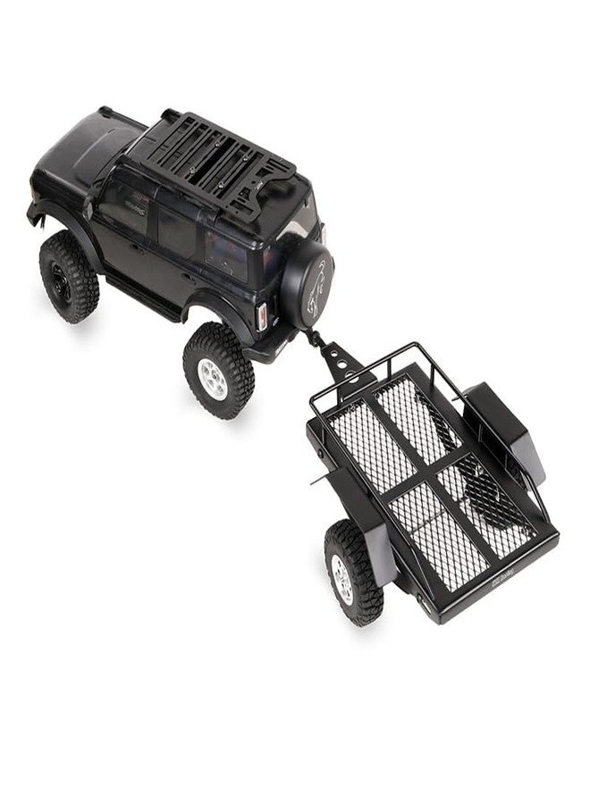 KYX Racing Metal Heavy Duty RC Truck RC Rock Car Trailer Upgrades Parts Accessories for 1/18 RC Crawler Traxxas TRX4M - Image 3